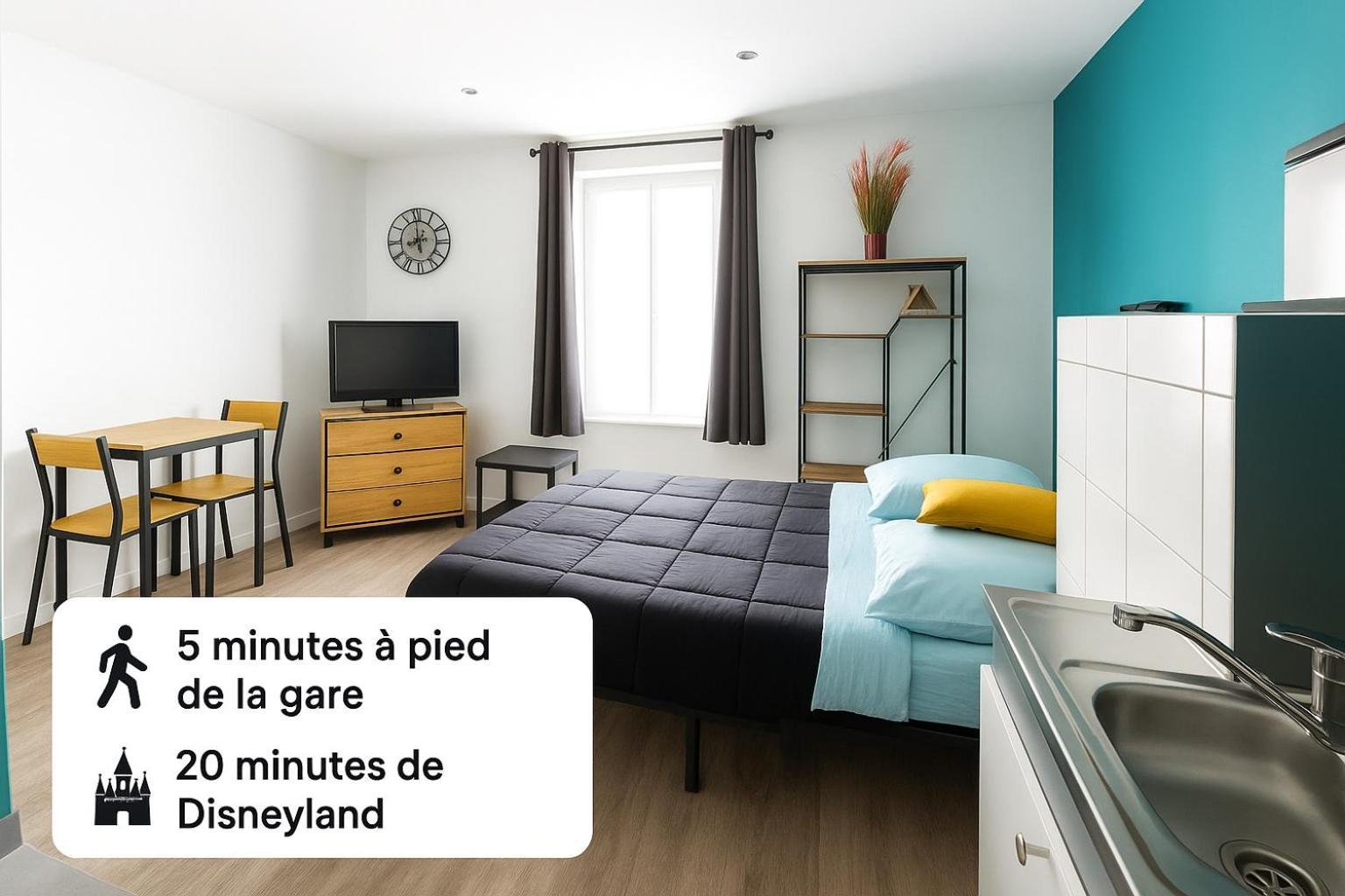 Appartement Cerf1-Centre Ville Meaux-Gare-Disney מראה חיצוני תמונה